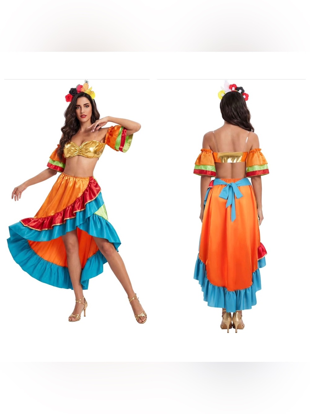 NWT Women's Bonanza Bombshell Dancer Costume size M